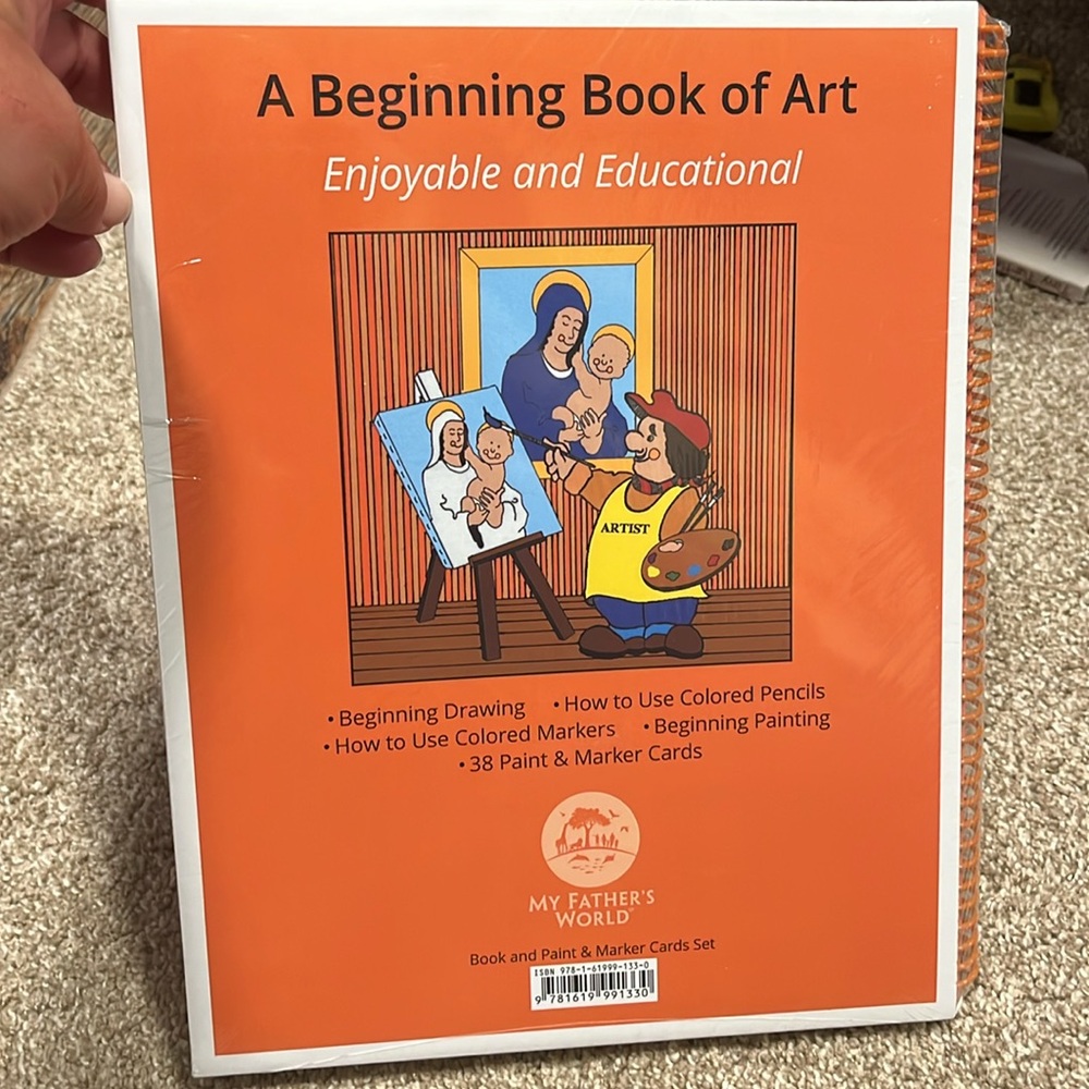 NEW I Can Do All Things 2nd Edition Book with Paint and Marker Cards homeschool - Picture 2 of 2